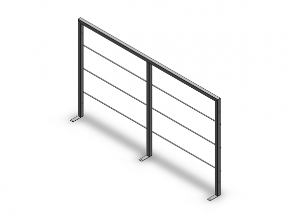 Modular railing - gate