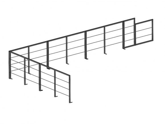 Modular railing - assembly